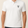 Camisa Tipo Polo Blanca