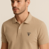 Camisa Tipo Polo Cafe